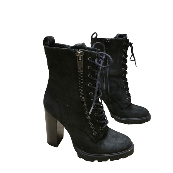 Steve Madden Shoes - Steve Madden Black Anabelle Chunky Booties